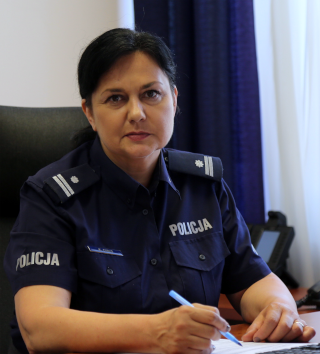 Katarzyna Cisło - Rzecznik Prasowy KWP w Krakowie